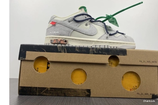 Lot 20 Low O-W Nike Dunk DJ0950-115 0806